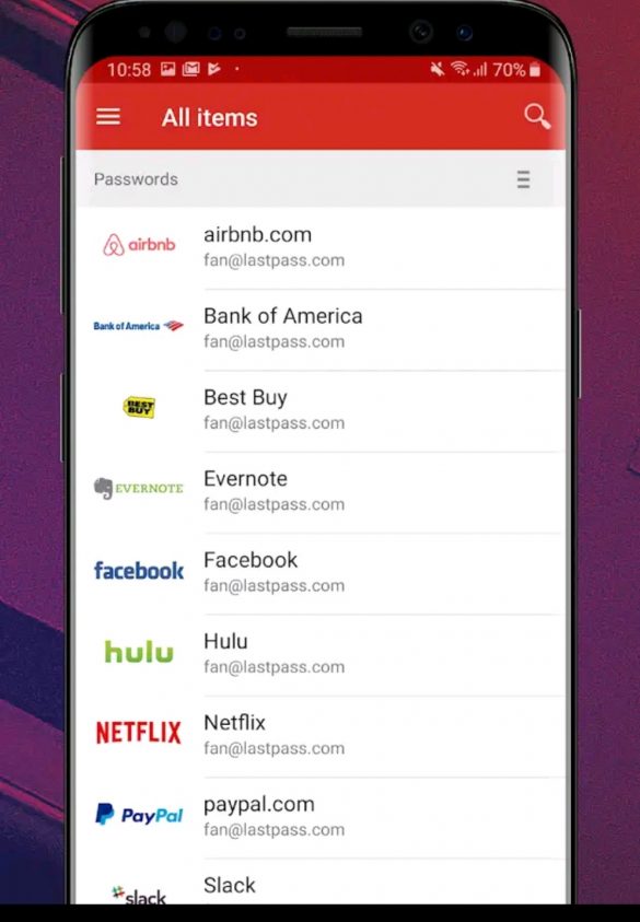 use lastpass as authentication app