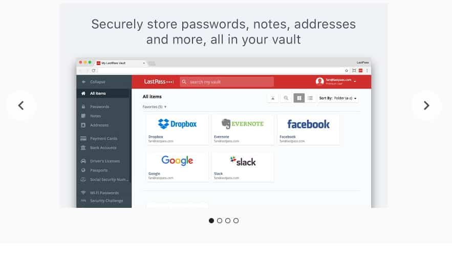 lastpass password manager chrome extension